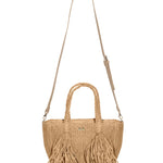 F**K Kids Mini Bag Beige con Logo per Bambine