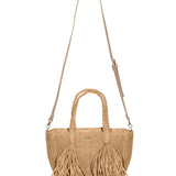 F**K Kids Mini Bag Beige con Logo per Bambine
