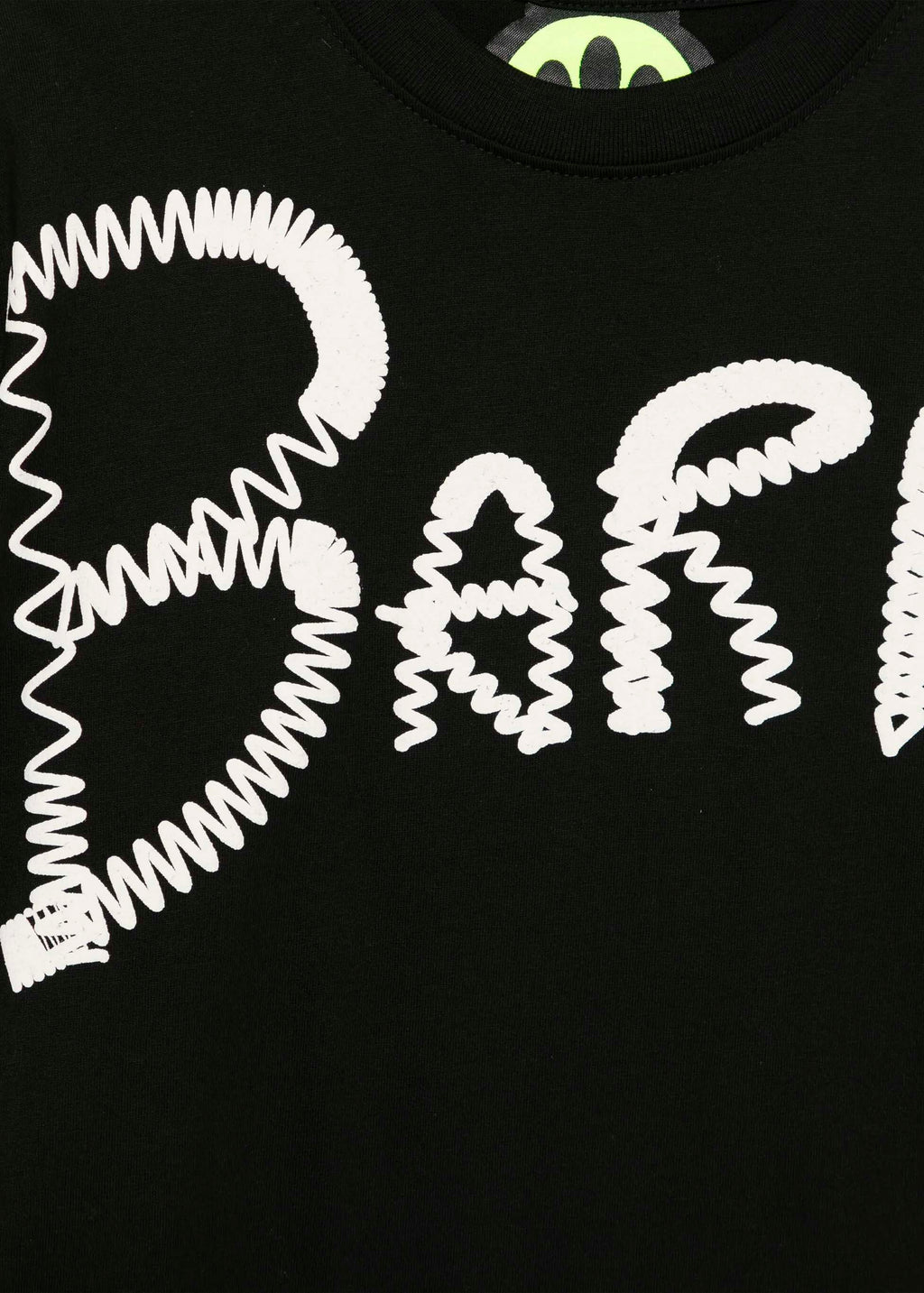 Barrow Kids T-shirt Nera con Stampa Logo per Bambini (dettaglio)