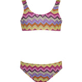 F**K Kids Costume in Maglia Multicolor per Bambine