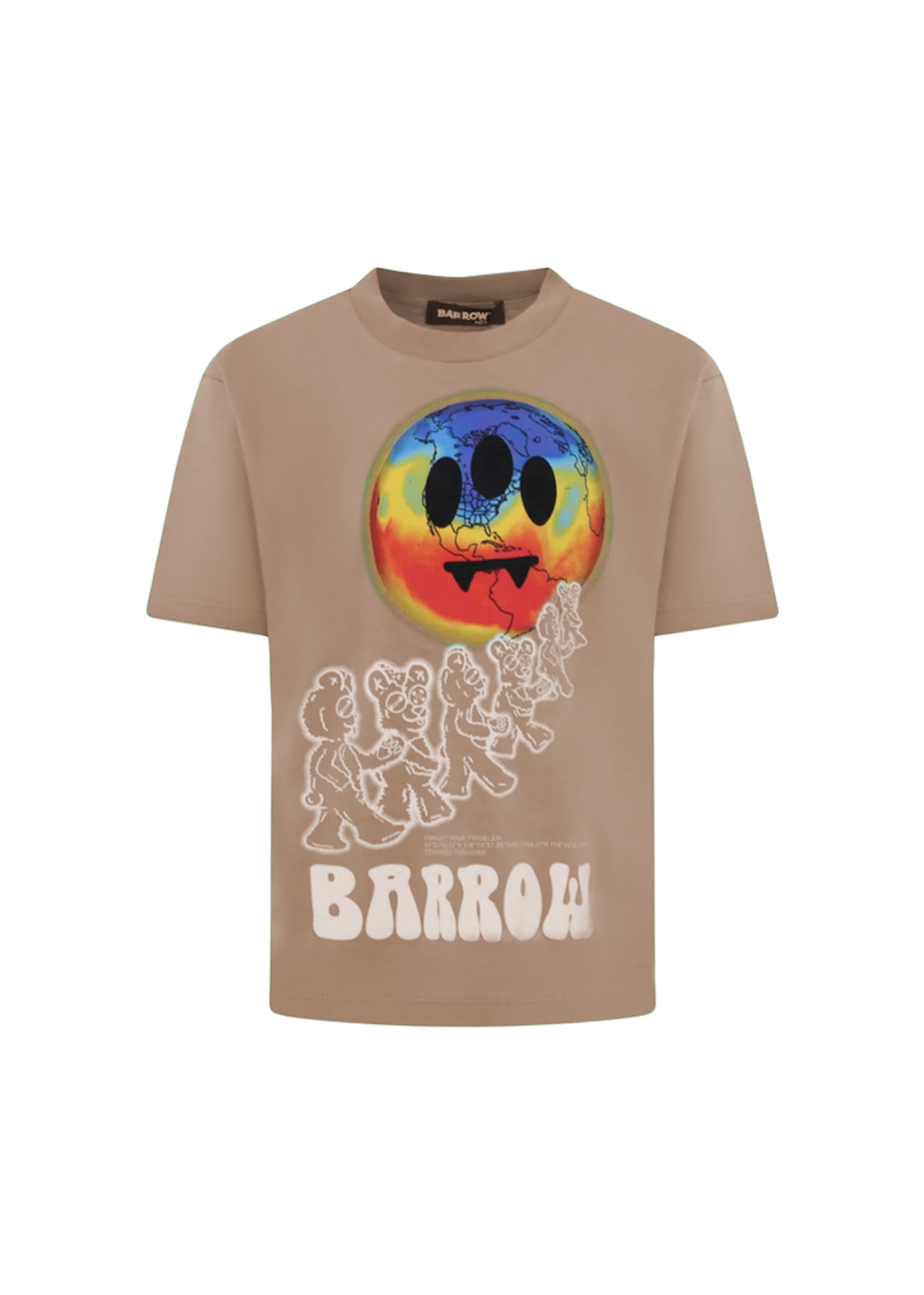 Barrow Kids T-shirt Beige Special Planet per Bambini
