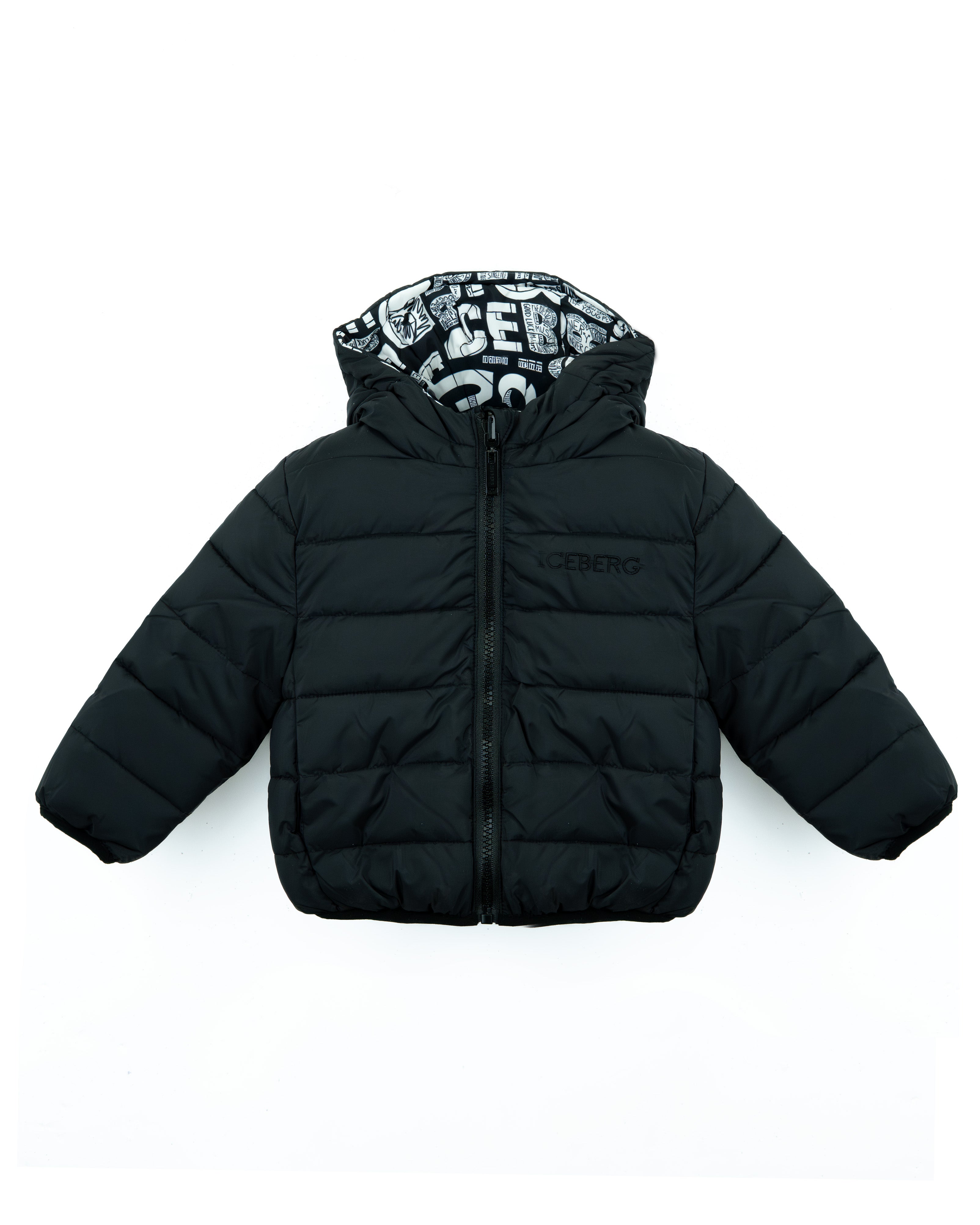 Iceberg Kids Giubbino Puffer con Cappuccio per Bambini