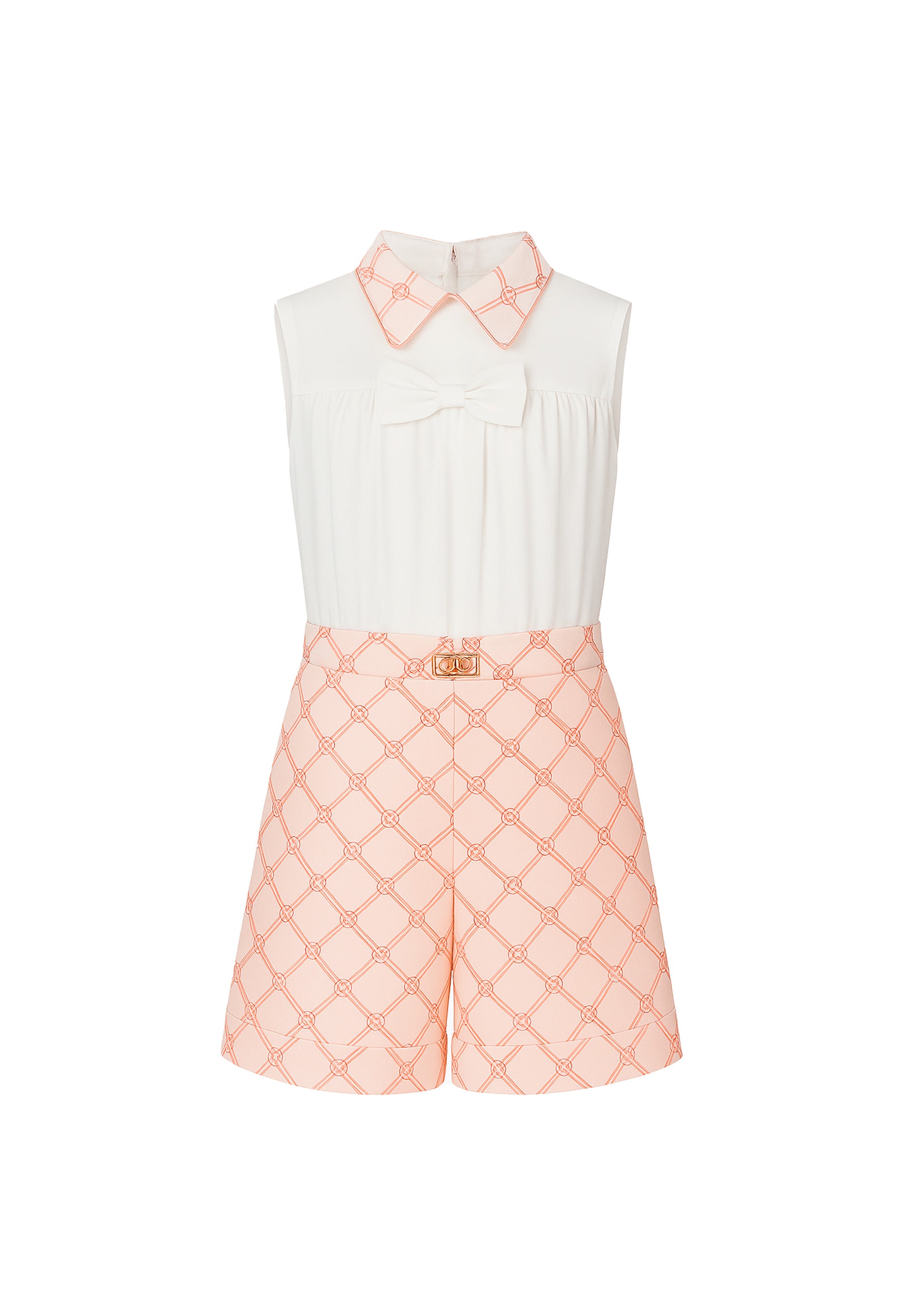 Elisabetta Franchi La Mia Bambina Tuta Rosso/Rosa per Bambine