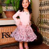 Angel's Face Kids Gonna Pixie Rodeo Tutu Skirt Blush Pink per bambine