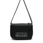 MSGM Kids Borsa Nera con Tracolla per Bambine