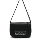 MSGM Kids Borsa Nera con Tracolla per Bambine
