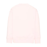 Palm Angels Kids Felpa Rosa con Stampa Teddy per Bambine