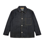 I'M Brian Kids Camicia din Denim con Tasca Frontale per Bambini