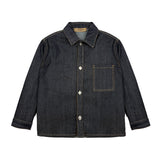 I'M Brian Kids Camicia din Denim con Tasca Frontale per Bambini