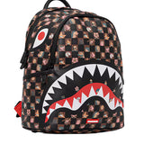 Sprayground Kids Zaino Marrone con Stampe Fantasia Unisex