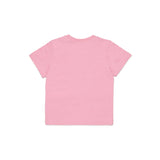 Diesel Kids T-shirt Rosa con Logo Oval D per Neonate