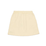 Max & Co Gonna Vaniglia con Tasche e Logo Stampato a Contrasto per Bambine