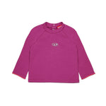 Diesel Kids T-shirt  Viola con Oval D per Noenate