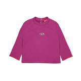Diesel Kids T-shirt  Viola con Oval D per Noenate