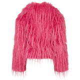 John Richmond Kids Pelliccia Fucsia per Bambine