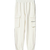 Hinnominate Kids Pantaloni Joggers Bianchi