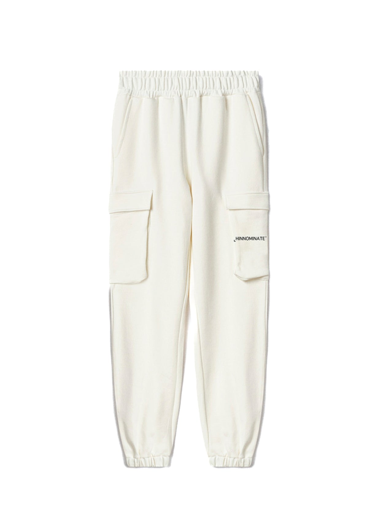 Hinnominate Kids Pantaloni Joggers Bianchi