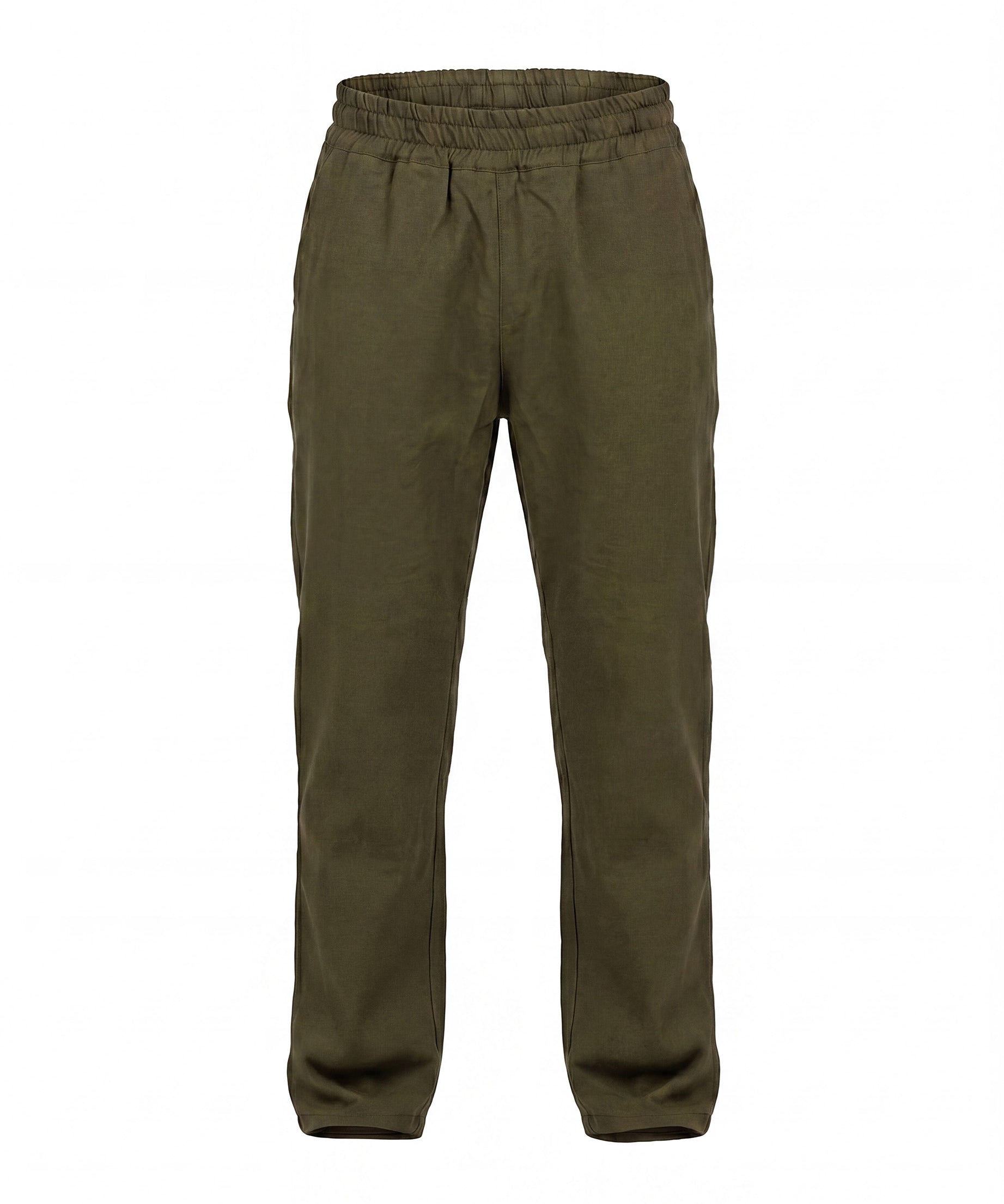 Daniele Alessandrini Kids Pantalone Verde Militare con Logo per Bambini