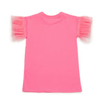 Diesel Kids Abito Rosa con Stampa Borsetta per Neonate
