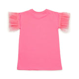 Diesel Kids Abito Rosa con Stampa Borsetta per Neonate
