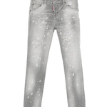 Dsquared2 Kids Jeans Denim Grigio per Bambine