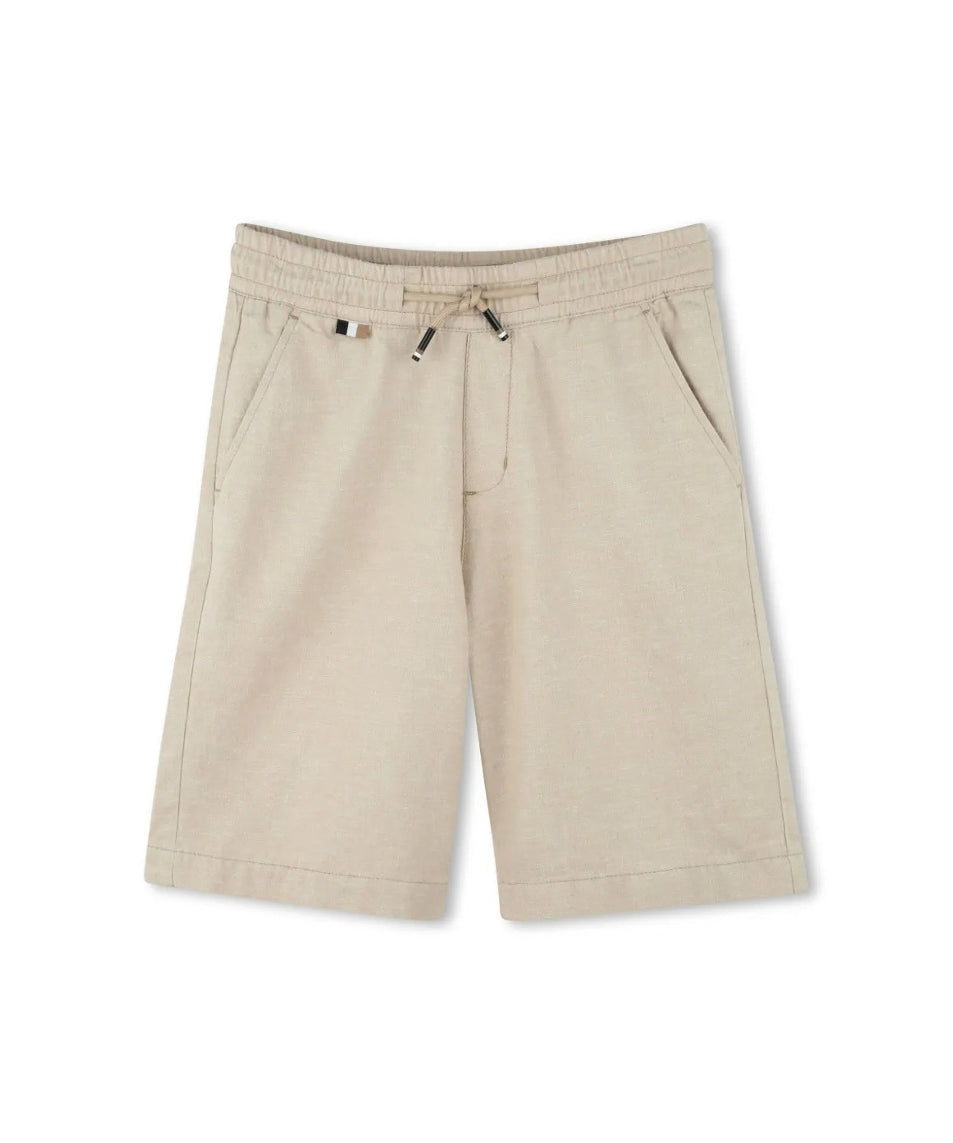 Boss Kids Bermuda con Ricamo Logo per Bambini