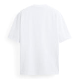 Yes London T-shirt Bianca Over con Patch Logo per Bambini
