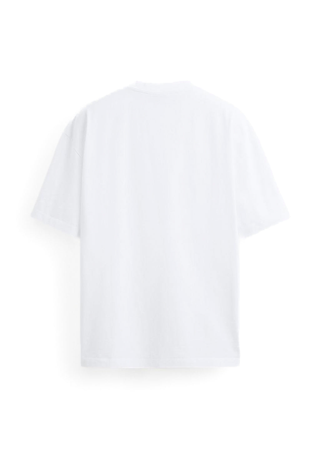 Yes London T-shirt Bianca Over con Patch Logo per Bambini