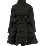 Elisabetta Franchi La Mia Bambina Piumino Nero Long per Bambine