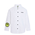 Barrow Kids Camicia Bianca con Smile per Bambine
