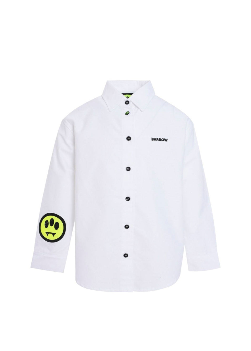 Barrow Kids Camicia Bianca con Smile per Bambine