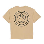 Barrow Kids T-Shirt Sabbia con Logo Unisex