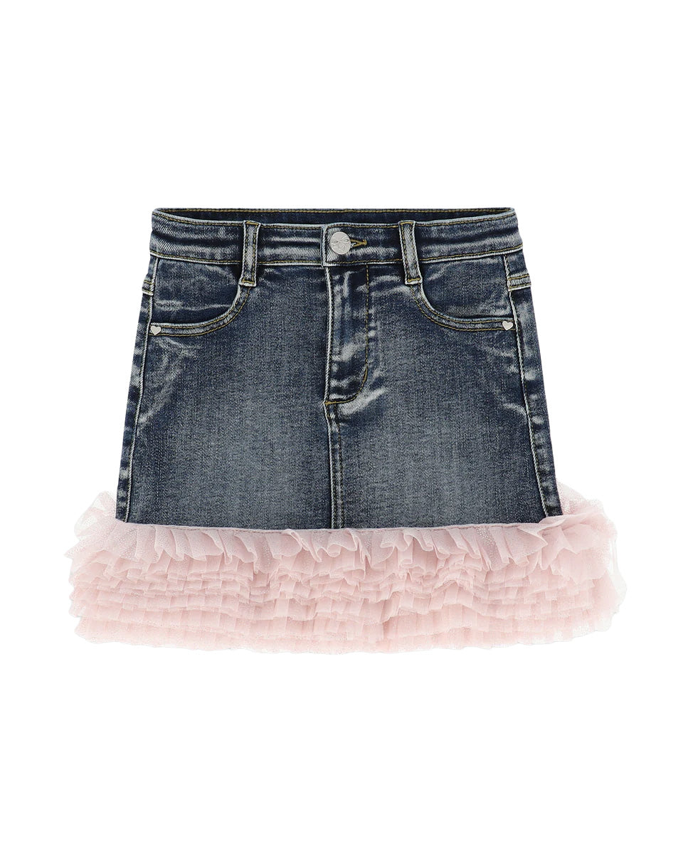 Angel's Face Kids Gonna Jeans con Tulle per Bambine