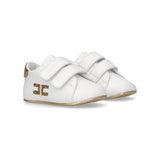 Elisabetta Franchi La Mia Bambina Sneaker Culla Bianco/Rosa per Neonate