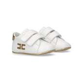 Elisabetta Franchi La Mia Bambina Sneaker Culla Bianco/Rosa per Neonate