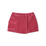 Tuc Tuc Gonna Shorts Rossa per Neonate