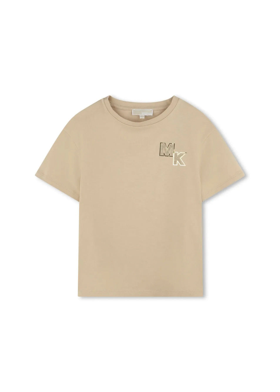 Michael Kors Kids T-shirt Sabbia con Logo per Bambine