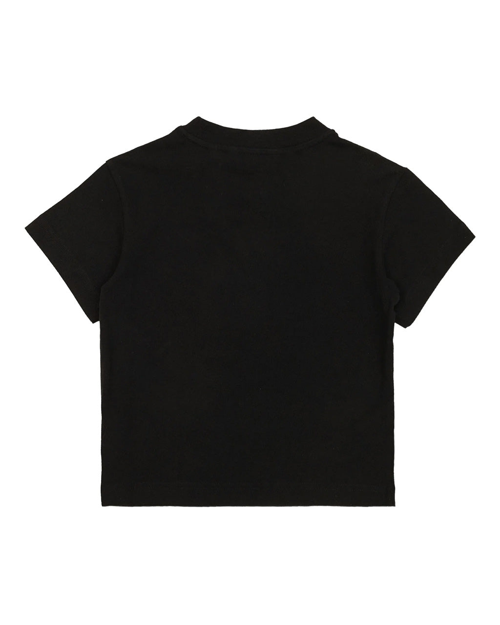 Moschino Kids T-Shirt Nero con Logo Teddy Bear per Neonato