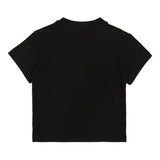 Moschino Kids T-Shirt Nero con Logo Teddy Bear per Neonato