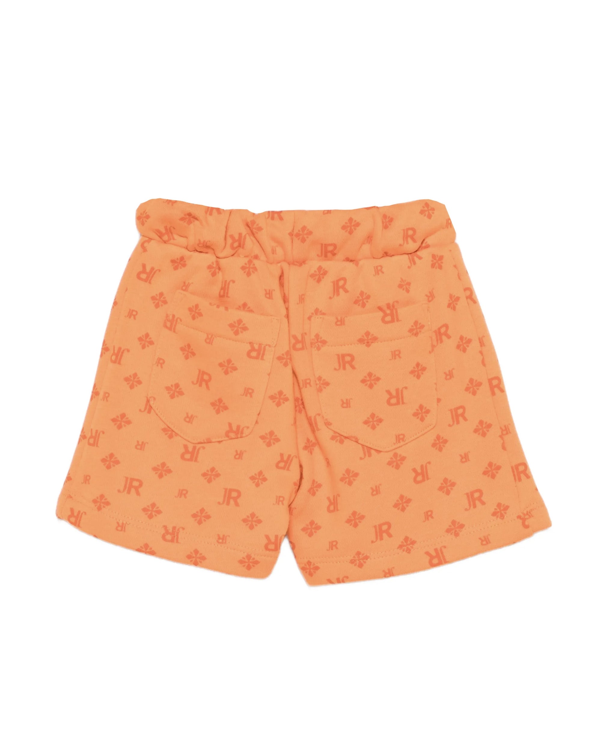 John Richmond Kids Short Arancione All-Over per Bambini