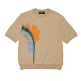 Dsquared2 Kids T-Shirt Beige con Stampa XEROX per Bambini