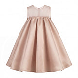 Blumarine Kids Abito con Maxi Fiocco Rosa per Bambine