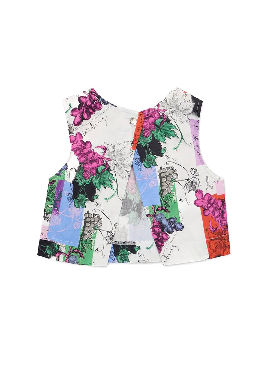 Iceberg Kids Canotta Fantasia Fruits per Bambine