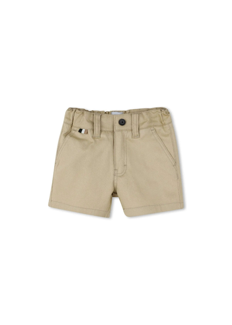 Boss Kids Shorts Beige per Neonati