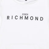 John Richmond Kids Tuta Bianco e Nero con Logo per Bambini
