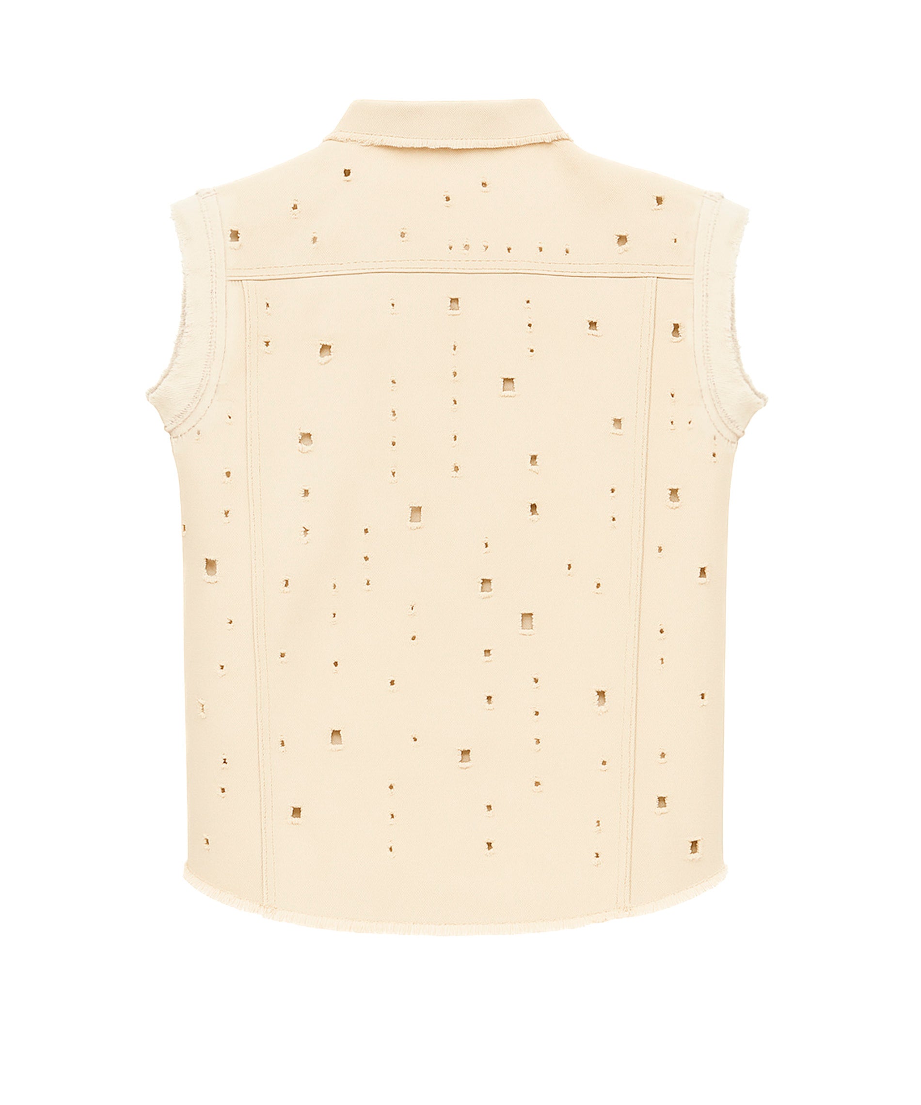 I'm Brian Camicia Smanicata Denim Beige per Bambini