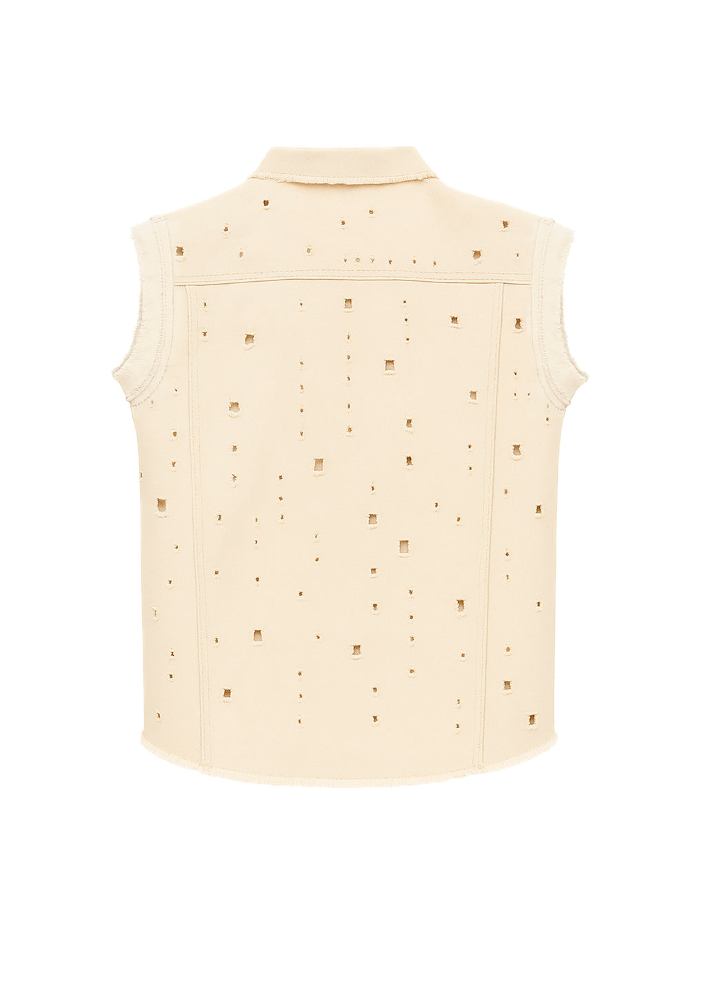 I'm Brian Camicia Smanicata Denim Beige per Bambini