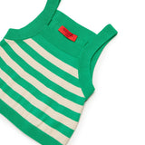 Max & co Top Verde a Righe per Bambine