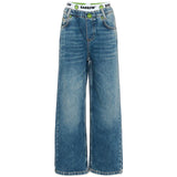 Barrow Kids Jeans con Logo e Elastico Logato per Bambine