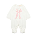 Elisabetta Franchi La Mia Bambina KIT TUTINA+COPERTA+CAPPELLO per Neonate